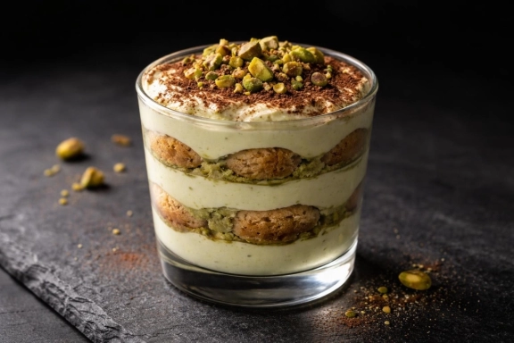 Pisztáciás tiramisu