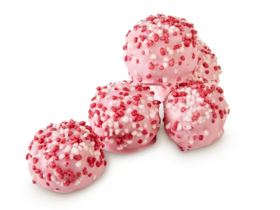 Mini rózsaszín PopDots fánk 21 g